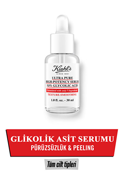 Kiehl's Gözeneklerin Görünümünü Azaltıcı ve Cilt Dokusunu Arındırıcı Glycolic...