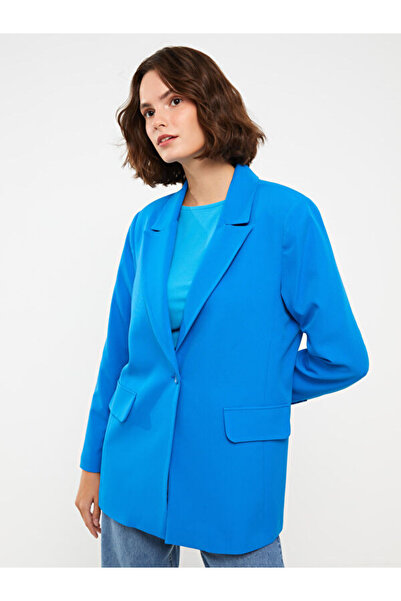 LC Waikiki Μονόχρωμο μακρυμάνικο γυναικείο μπουφάν