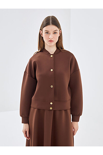 LC Waikiki Jachetă dreaptă supradimensionat pentru colegiu pentru femei