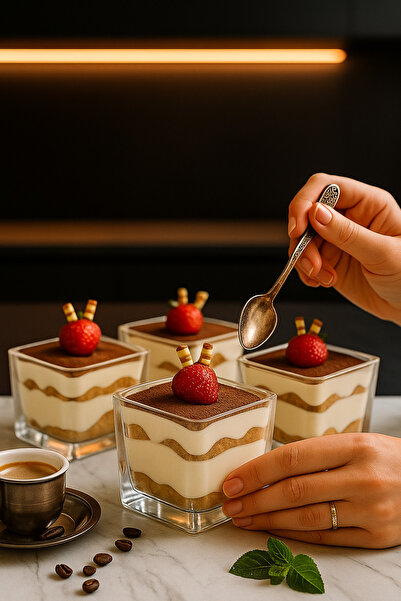 LOVER'S KİTCHEN aradığınız herşey 2'li Cam Magnolia Cup Kase Cam Magnolya Pud...