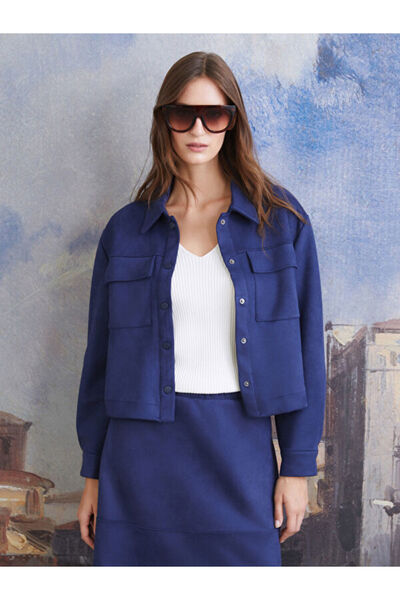 LC Waikiki Kadın Süet Görünümlü Ceket