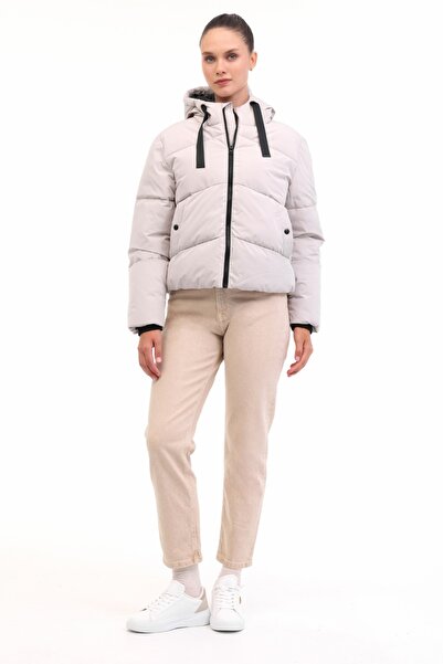 lumberjack Wl 2Nora 5Pr Stone Color Women's Short Coat