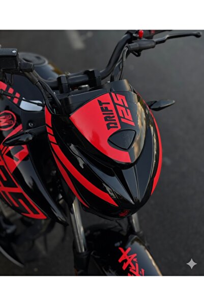 unifol DRİFT ÖN KAFA + KAŞ ŞERİT STİCKER KAPLAMA