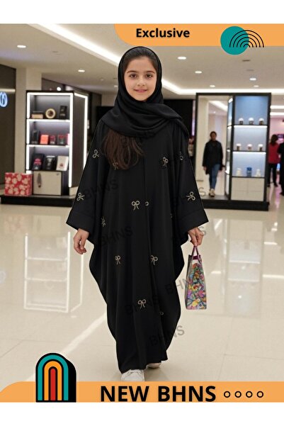 BHNS Abayas for school, for girls of all ages (middle school, high school, university), the latest trend for petite girls, abaya for all ages, the latest trend for teenage girls