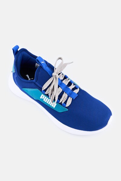 Puma Men Soft Ride Lace Up Running Shoes, Blue