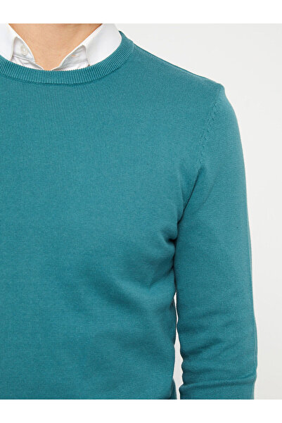 LC Waikiki LCWAIKIKI - Classic Men's Knitwear Sweater, Crew Neck, Long Sleeve