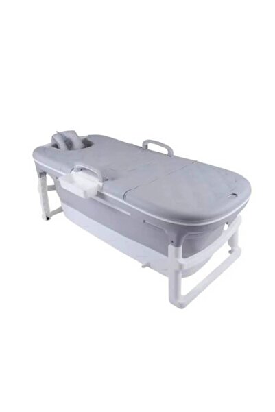 TLA Extra Portable Bathtub with Cover for Adults, Foldable, with Thermometer