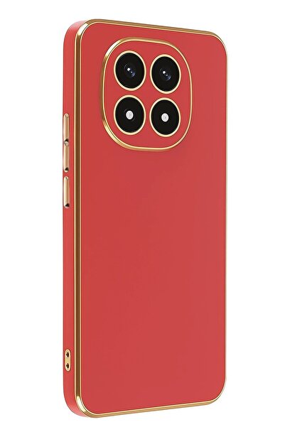 Khayra حافظة هاتف Xiaomi Redmi Note 14 Pro 4G من السيليكون - أحمر-(5796) - ESZAOC3400-9449