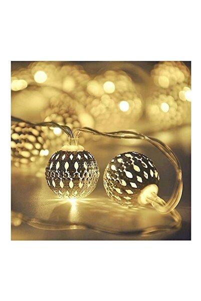 HALAMODO Multicolour 20-LED Globe String Light 13.5 Foot