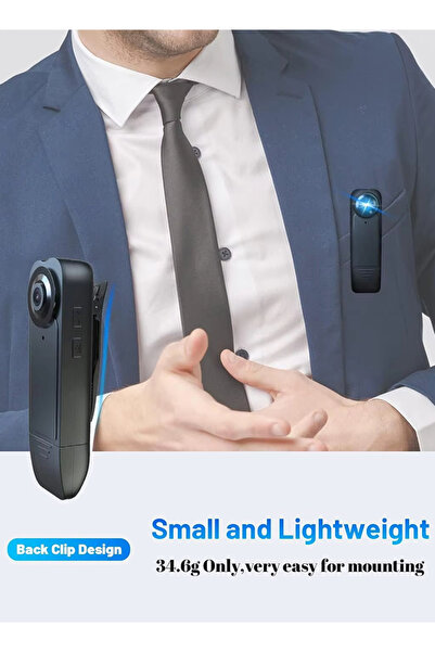 Generic Mini Camcorder 1080P Body Camera 128GB Card Night Vision DV Voice Video Wearable Cameras Recorder