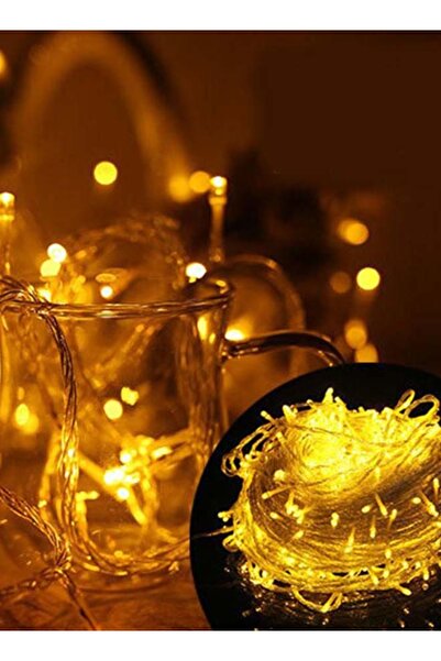 HALAMODO Yellow LED Decorative String Light