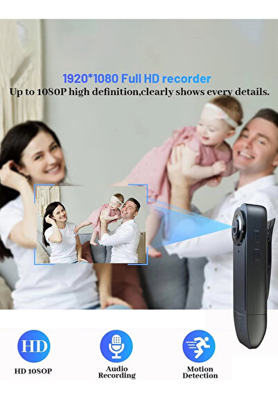 Generic Mini Camcorder 1080P Body Camera 128GB Card Night Vision DV Voice Video Wearable Cameras Recorder