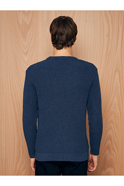 LC Waikiki Pulover pentru bărbați cu mânecă lungă cu guler rotund