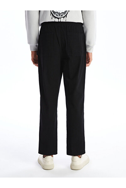 LC Waikiki LCW Men's Casual Black Comfortable Trousers