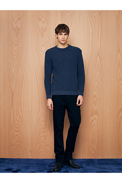 LC Waikiki Pulover pentru bărbați cu mânecă lungă cu guler rotund