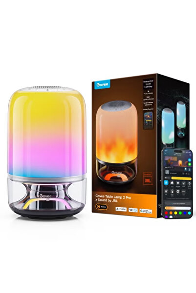 Govee مصباح الطاولة الذكي 2 مع مكبر صوت JBL