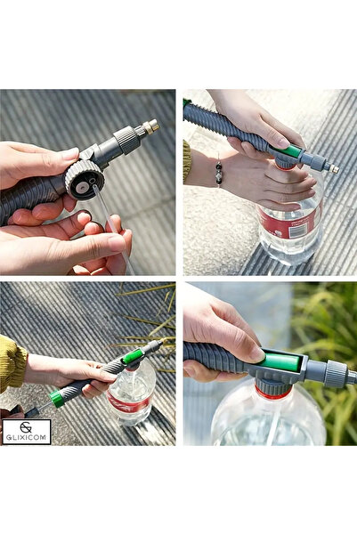G Glixicom Water and Other Liquids Sprayer Under Pressure for Bottles and Containers 2 Modes of Use 30 cm