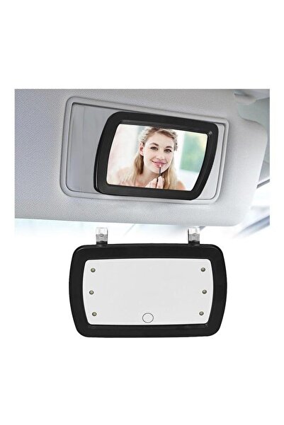 HALAMODO Car Sun Visor Mirror with Six LED Lights