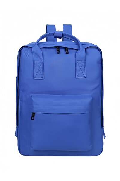 HALAMODO حقيبة ظهر زرقاء أنيقة