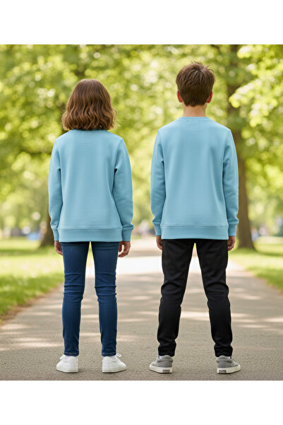 YusGos Unisex Girls/Boys Cotton Crew Neck High Quality Sweatshirt (3-15 Years)