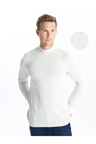 LC Waikiki Pulover pentru bărbați cu mânecă lungă cu gât