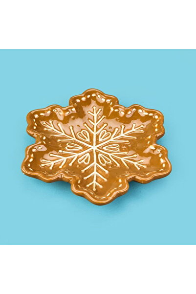 Kitchen Ceramic Serving Plate - Brown