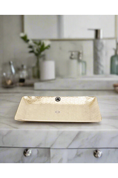 REDTAG Gold Aluminum Rectangle Tray