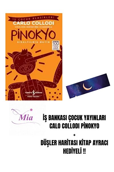 TÜRKİYE İŞ BANKASI KÜLTÜR YAYINLARI İŞ BANKASI ÇOCUK YAYINLARI CALO COLLODI P...