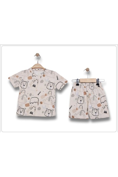 Baby Desenli Erkek Çocuk Pijama Takımı