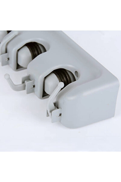 HALAMODO Grey 34.3cm Mop Holder with Hook in Style-2
