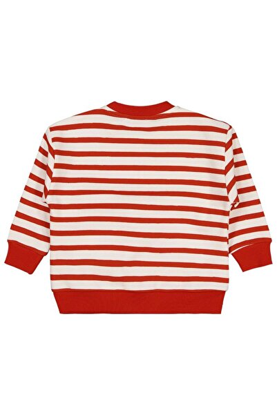 Civil Boys Monkey Bag 2-5 Years Old Sweatshirt - Orange 3-4 Years Old