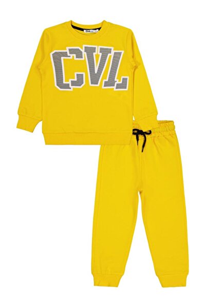 Civil Boys Cvl Printed 2-5 Years Old Set - Yellow 2-3 Years Old