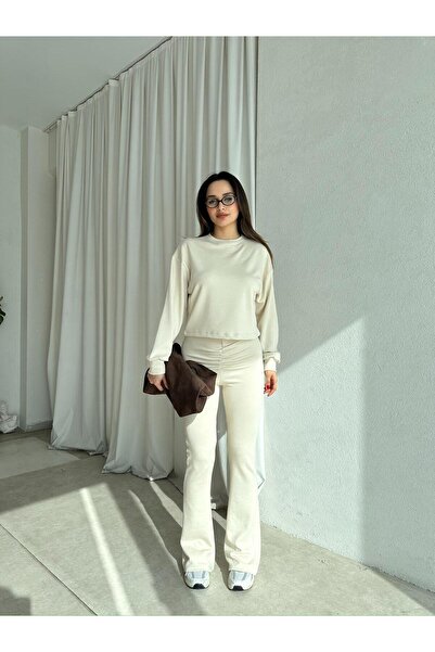 Mooi Butik Amanda Set 8730 - Cream