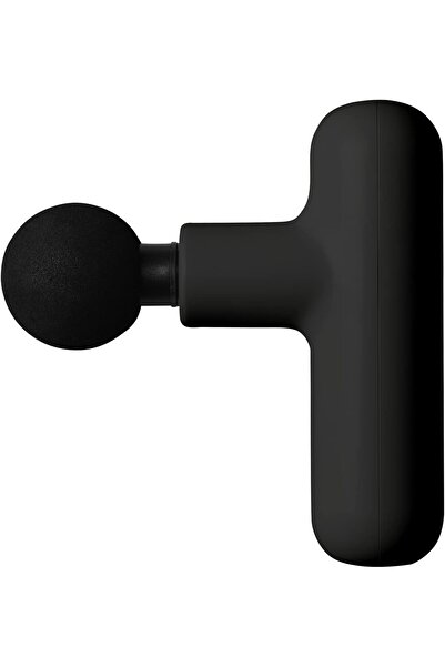 LoLa Portable Massage Gun - Lightweight Compact, 4 Heads, 4 Speeds up to 3000 RPM - Brave Black