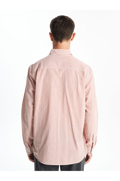 LC Waikiki Μακρυμάνικο ανδρικό πουκάμισο με κανονική εφαρμογή