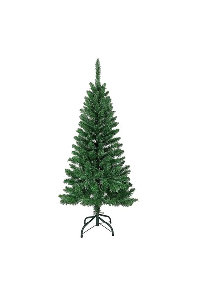 CADO Merry Christmas Artificial and Realistic Foliage Thin Christmas Tree With Stand- 180cm