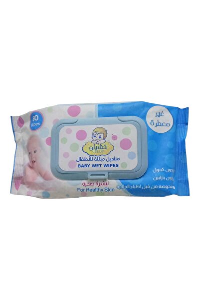 CELLO مناديل أطفال غير معطرة - 80 منديلًا