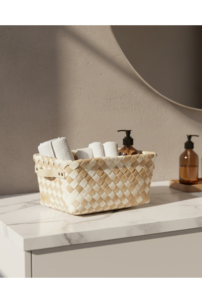 REDTAG Beige Storage Basket (M)