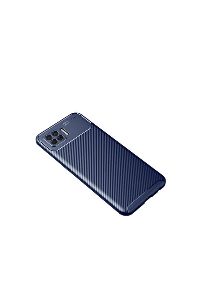 ECOPORT Oppo A73 Case Auto Focus Carbon Cover - Navy Blue