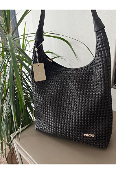 Armine Çanta Örgü 25YD7413 Kahve