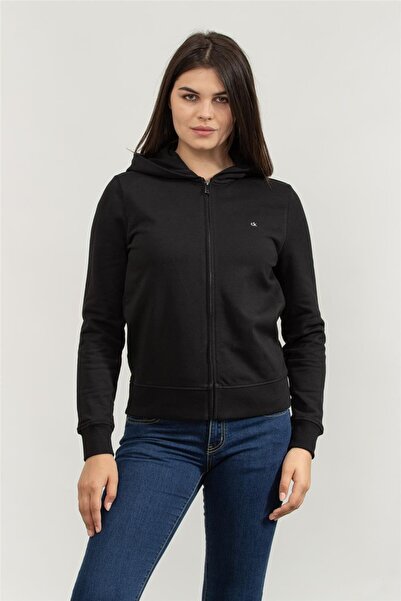 Calvin Klein Kadın Fermuarlı Sweatshirt