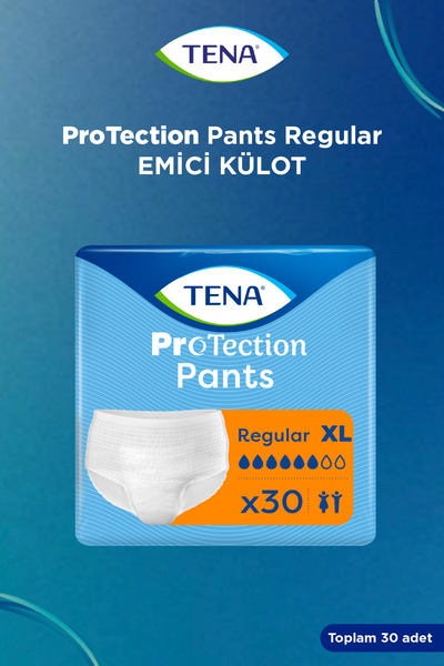TENA ProTection Pants Regular Emici Külot 6 Damla XL 30'lu 1 Paket (30 Adet)