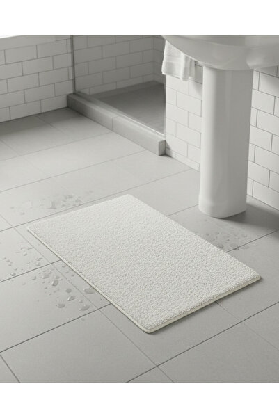 REDTAG Cream Textured Bathmat