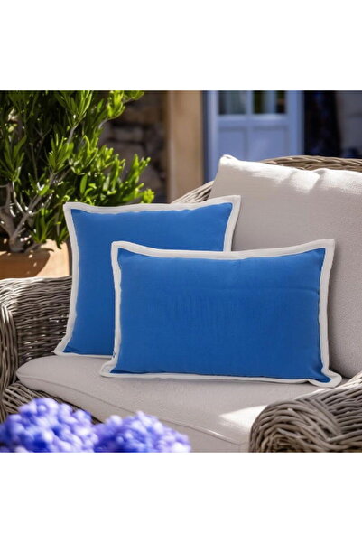 Evidea Pernă Soft Blatt - Albastru - 50x50 cm