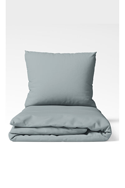 itsybitsy Basic, 100% Cotton Satin, Single, Children's Duvet Cover Set - Mint 140X200