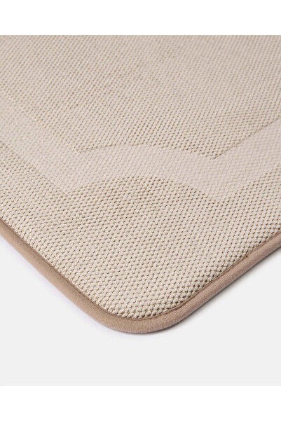 REDTAG Beige Memory Foam Bath Mat