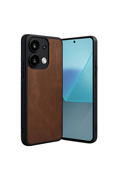 Marsilyan غطاء جلدي أصلي من أراس لهاتف ريدمي نوت 13 4G - تابا