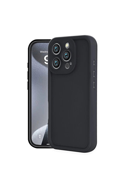 ECOPORT iPhone 16 Pro Max Case Viera Silicone - Black