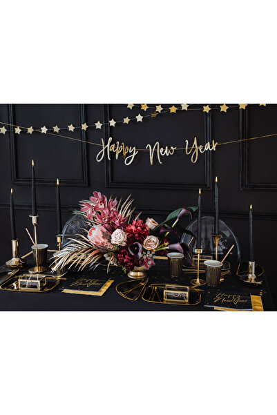 Other Matte taper candle, black, 24cm (1 pack / 10 pcs.)