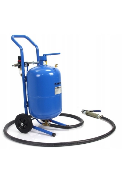 Maxrom Statie de sablare profesionala cu nisip mobila 19L MXM80590R